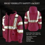 Women's High Visibility Reflective Safety Jacket