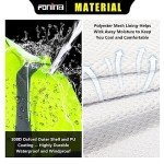 Hi-Vis Waterproof Rain Jacket for Men