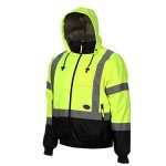 Hi-Vis Waterproof 2-in-1 Safety Jacket & Bib