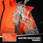 Reflective Waterproof Safety Jacket for Men and Women