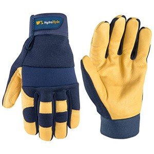 Men's Heavy Duty Leather Palm Work Gloves