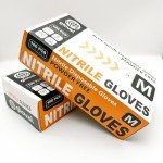 Blue Nitrile Disposable Gloves - Medium Size