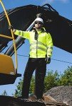 Hi-Vis Medium Rain Jacket by Portwest