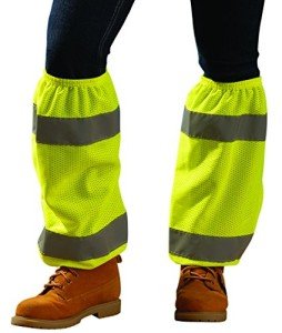 High Visibility Mesh Leg Gaiter - Yellow
