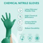 Ansell TouchNTuff Nitrile Gloves - Chemical Resistant 100 Pack