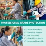 Ansell TouchNTuff Nitrile Gloves - Chemical Resistant 100 Pack