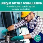 Ansell TouchNTuff Nitrile Gloves - Chemical Resistant 100 Pack