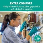 Ansell TouchNTuff Nitrile Gloves - Chemical Resistant 100 Pack