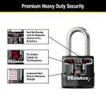 Master Lock Heavy Duty Outdoor Padlock with Key