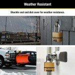 Heavy Duty Outdoor Resettable Combination Lock