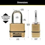 Heavy Duty Outdoor Resettable Combination Lock