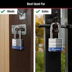 Master Lock 3-Pack Outdoor Keyed Padlocks