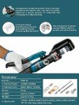 Hydraulic Crimping Tool for Cable Lugs and Wires