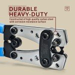 Heavy Duty Cable Lug Crimping Tool 8-1/0