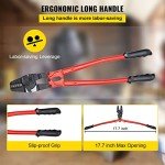 VEVOR 24-Inch Hand Swager Crimper Tool