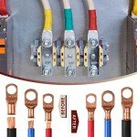 Heavy Duty Cable Lug Crimping Tool 8-1/0