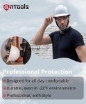 AnTools HH30WH White Safety Helmet with Adjustment Cap