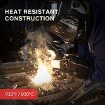Heat-Resistant Leather MIG Welding Gloves