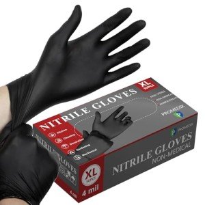 PRO MEDIX Disposable Nitrile Gloves - 50 Pack