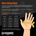 Large Orange Nitrile Disposable Gloves (Box of 100)
