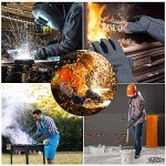 Heat Resistant Welding Gloves for BBQ & Fireplace
