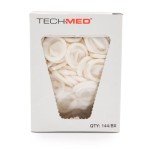 Dukal Tech-Med Medium Nitrile Finger Cots 144-Pack