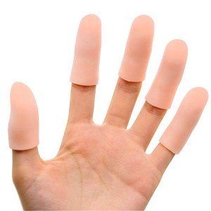 12-Pack Gel Finger Cots for Protection and Comfort