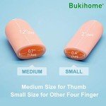 12-Pack Gel Finger Cots for Protection and Comfort