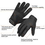 Durable Touchscreen Work Gloves for Outdoor Safety