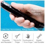 12-Pack Gel Finger Cots for Protection and Comfort