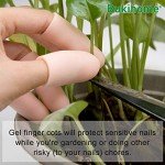 12-Pack Gel Finger Cots for Protection and Comfort
