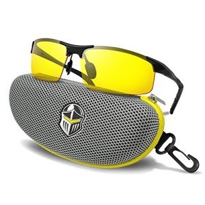 Night Vision Driving Glasses with Anti-Glare Tint