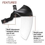 Lincoln Electric OMNIShield Face Shield with Premium Headgear