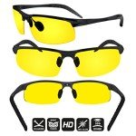 Night Vision Driving Glasses with Anti-Glare Tint