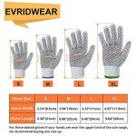 Evridwear Cotton Polyester Safety Work Gloves – L Size