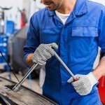 Evridwear Cotton Polyester Safety Work Gloves – L Size