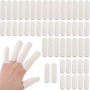 50 Cotton Finger Cots and Toe Sleeves Set