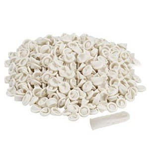 400 Count Disposable Latex Finger Cots - Small