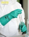 Nitrile Chemical Resistant Gloves - 2 Pairs, Large