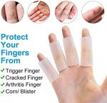 Finger Sleeves 8PCS for Pain Relief & Protection