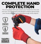 Durable Fleece-Lined Cold Weather Work Gloves
