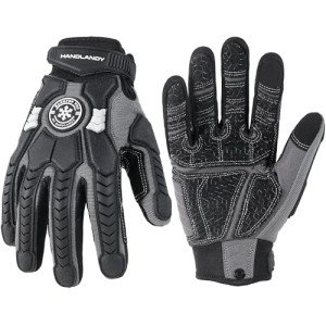 Winter Water Resistant Insulated Work Gloves for Men