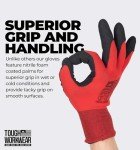 Durable Fleece-Lined Cold Weather Work Gloves