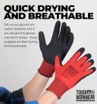 Durable Fleece-Lined Cold Weather Work Gloves