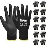 DULFINE Ultra-Thin Work Gloves - 12 Pairs