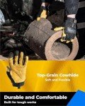 Men's Waterproof Winter Work Gloves with Touchscreen