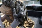 Thunderdome Pro Palm Gloves - X-Large, Grey/Black
