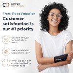 Copper Infused Adjustable Wrist Brace for Support