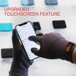 COOLJOB Winter Work Gloves with Anti-Slip Grip