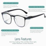 Feaglo Anti-Fog Blue Light Blocking Safety Glasses